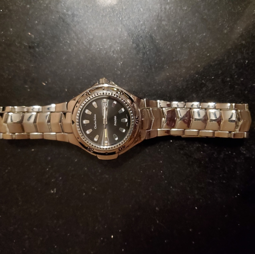 Charles Delon Precision Stainless Steel Watch